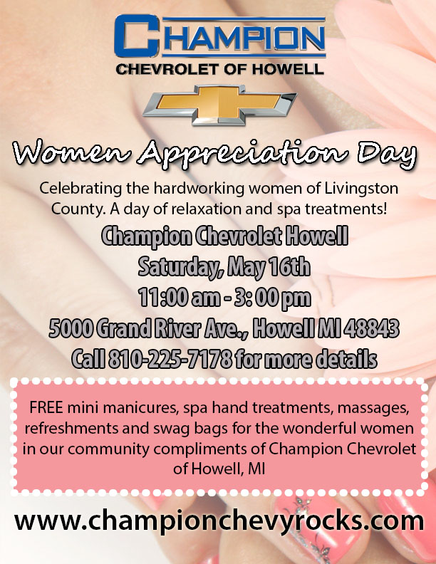 Women's Day Champion Chevrolet Howell (2)