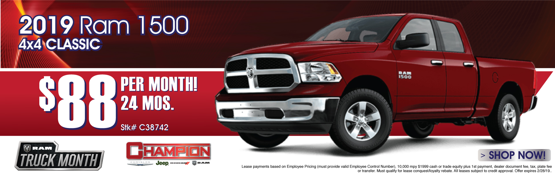 Lease Specials l Champion Chrysler l Lansing MI