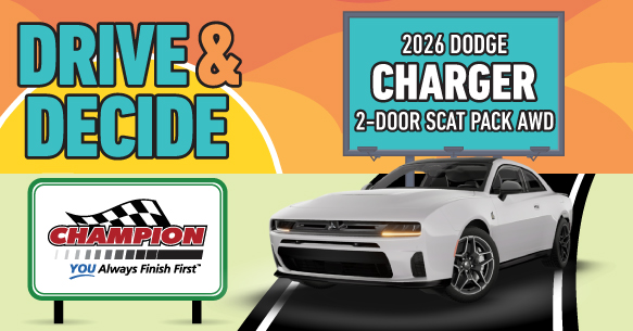 2026 Dodge Charger 2 Door Scat Pack AWD Lease Offer Lease Offer