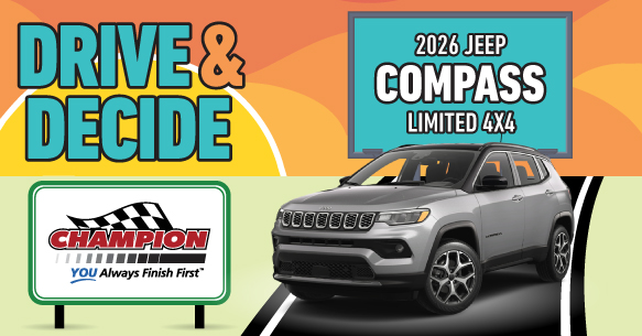 2026 Jeep Compass Limited 4x4 Lease Offer
