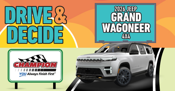 June 2026 Jeep Grand Wagoneer 4x4 Lease Offer