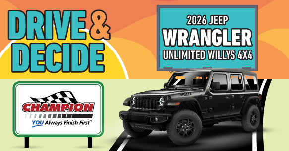 2026 Jeep Wrangler Unlimited Willys 4x4 Lease Offer Lease Offer
