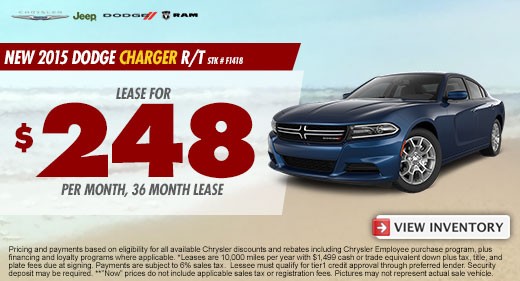 dodge charger promo