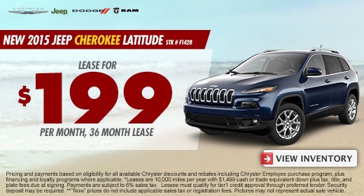 jeep cherokee latitude promo