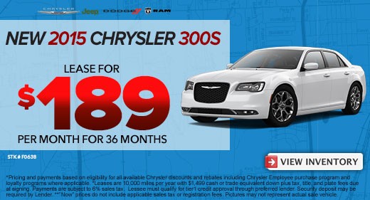 2015 Chrysler 300S