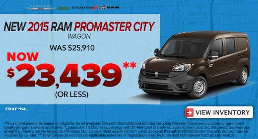 2015 Ram Promaster City