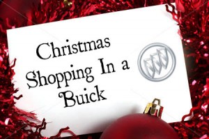 Christmas Shopping in a Buick