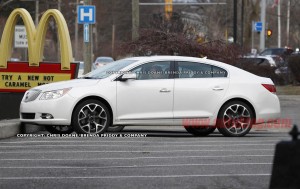 Spy Shots: 2012 Buick LaCrosse GS?