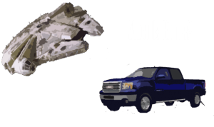The GMC Sierra vs. The Millenium Falcon: Which is better?