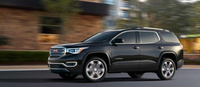2017 GMC Acadia Black Side (Custom)