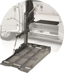 WHEELCHAIR LIFT- BRAUN Millennium Series. Model: L917 800LBS lift