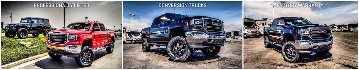 Lifted Conversion Trucks