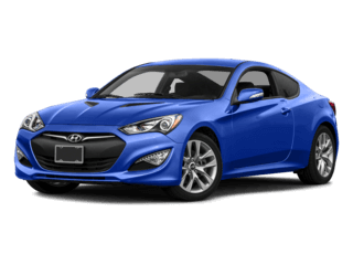 2016 Hyundai Genesis Coupe blue exterior