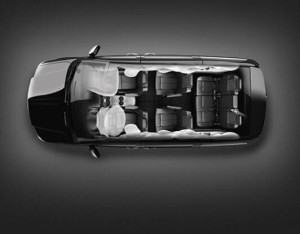 2016 Chrysler Town and Country airbags