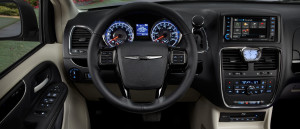 2016 Chrysler Town and Country dashboard