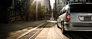 2016 Chrysler Town and Country parked