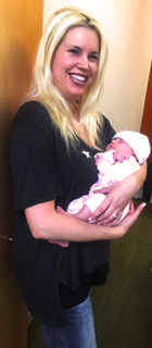 Heather and Baby