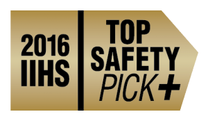 2016 Top Safety Pick Plus Award