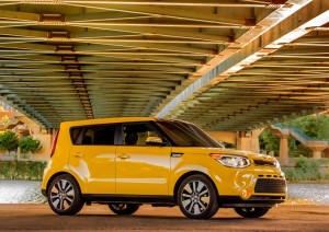 Kia Soul Solar yellow