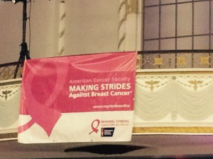 Making Strides Against Breast Cancer