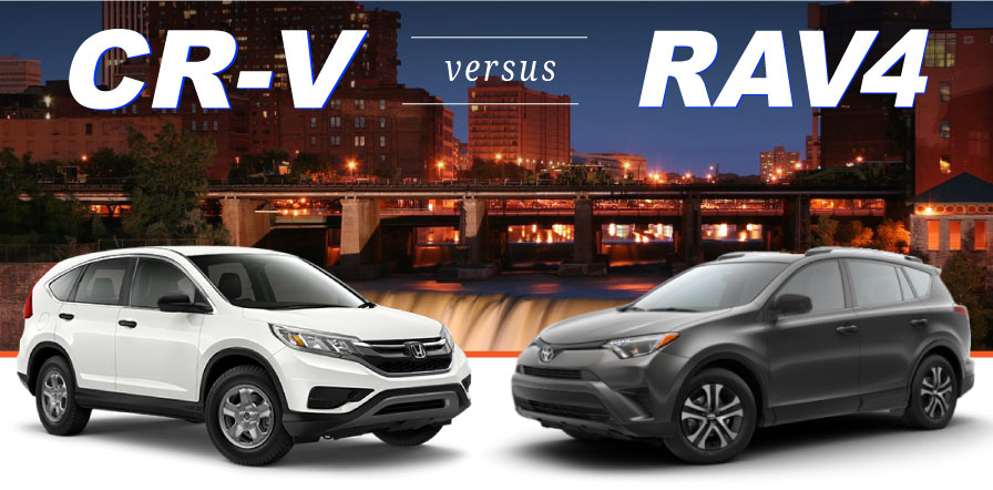 Honda CR-V vs. Toyota RAV4  Honda Dealership in Rochester, NY