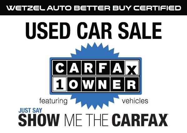 CARFAX 1-Owner Sale: What is CARFAX? | Wetzel Group